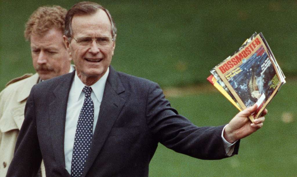 <h4>George H.W. Bush</h4><BR>
In 1984, then-Vice President George Bush made good a promise to Ray Scott that he would support passage of the Wallop-Breaux Amendment. It passed with new provisions extending the Dingell-Johnson excise taxes to previously untaxed items of boating and sportfishing equipment. As a result, hundreds of millions of dollars are generated each year to finance state fisheries programs throughout the nation. 
