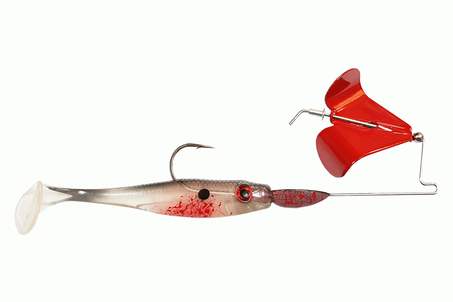 <p><b>Big Bite Baits Suicide Buzz, $6.99</b></p> Big Bite Baits is adding to its successful Suicide Shad Family with the addition of the Suicide Buzz. The top selling swimbait is now available rigged on a buzzbait body on the new Suicide Buzz.  Rigged with a Suicide Shad it creates the ultimate baitfish profile on the surface.  The blade has the perfect âsqueakâ and can easily be tuned to âclackâ the head for added noise. The Suicide Buzz features a quick rising head, designed to quickly plane to the surface. The head has a double wire keeper to firmly hold the swimbait in place. Head and blade colors perfectly match the swimbait, and each pack comes with a spare bait.<br> <a href=