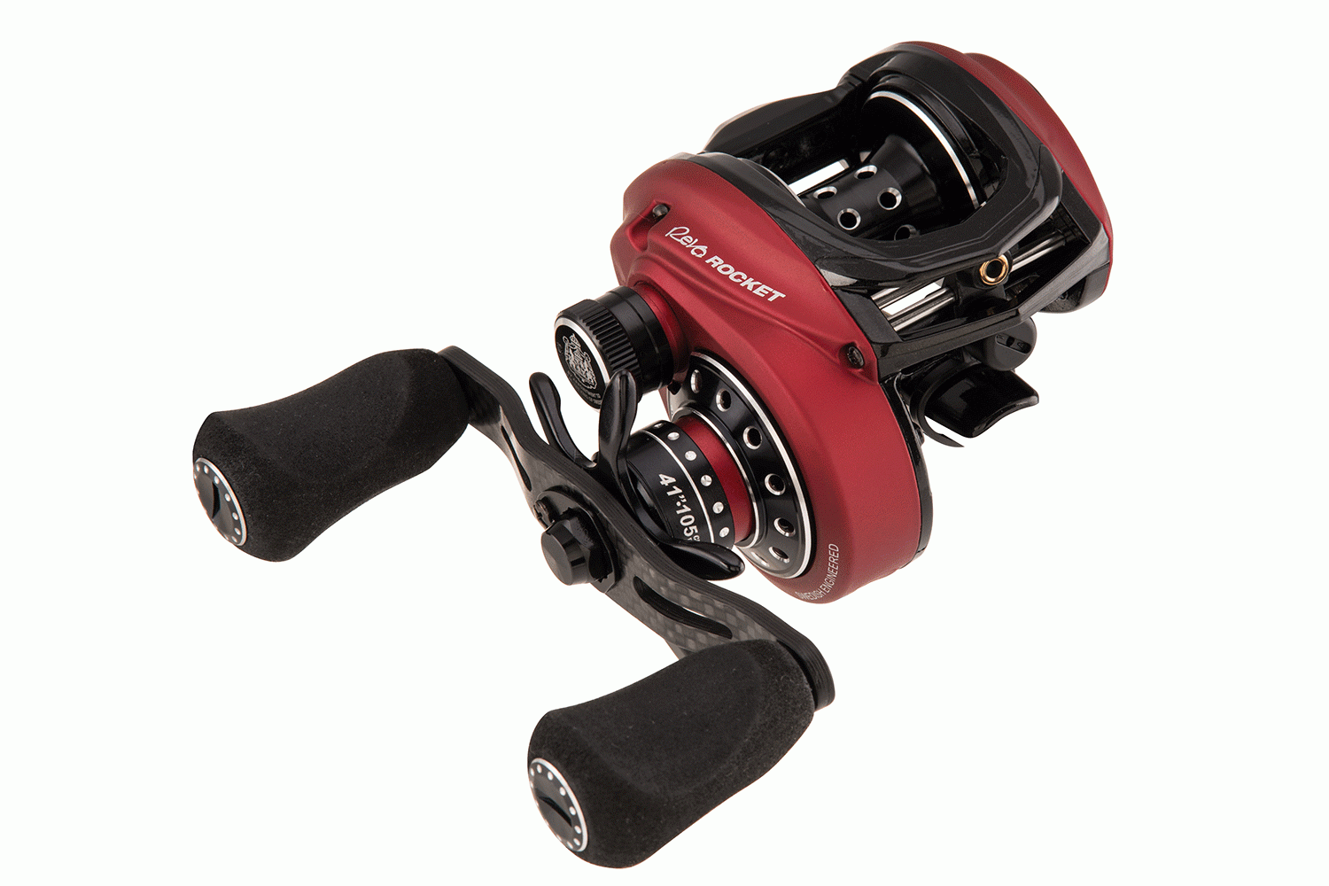 <p><b>Abu Garcia Revo Rocket, $299.95</b></p> The new Abu Garcia Revo Rocket packs a punch when it comes to delivering high speed performance. Featuring 10.1:1 rocket gear ratio, delivering 41 inches of line per turn, the new Revo Rocket gives anglers speed, compact design and power all in one package.  <br> <a href=