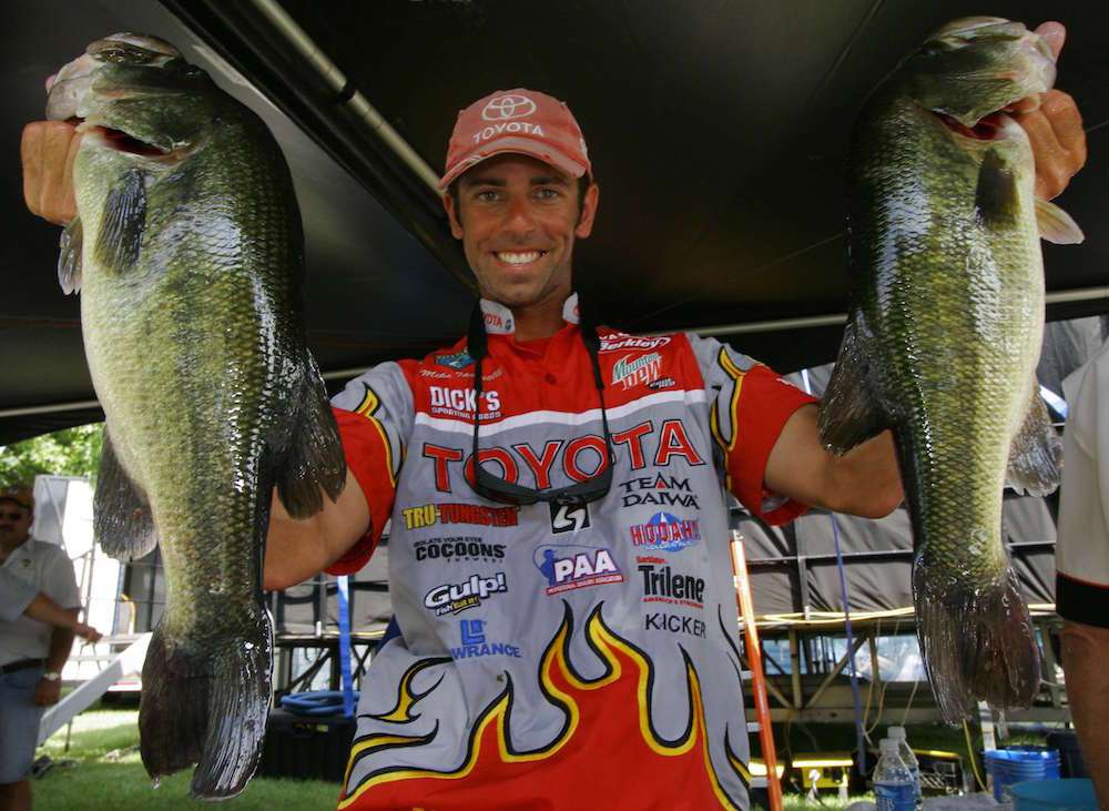 <h4>Mike Iaconelli </h4><BR>
You might say the stellar career of Michael Iaconelli began in 1993, the year he founded the Top Rod Bassmasters. The club, affiliated with the B.A.S.S. Nation, laid the foundation for Iaconelliâs passion for the grass-roots side of B.A.S.S. Iaconelli fished his way up the club ranks, won the stateâs âMr. Bassâ title in 1998 and continued his climb. In 1999, the New Jersey native won the B.A.S.S. Nation Championship, and then placed sixth in his first Bassmaster Classic. Iaconelli won the title in 2003, and then became 2006 Toyota Bassmaster Angler of the Year. Iaconelli has over $2.5 million in B.A.S.S. winnings and seven wins. 
