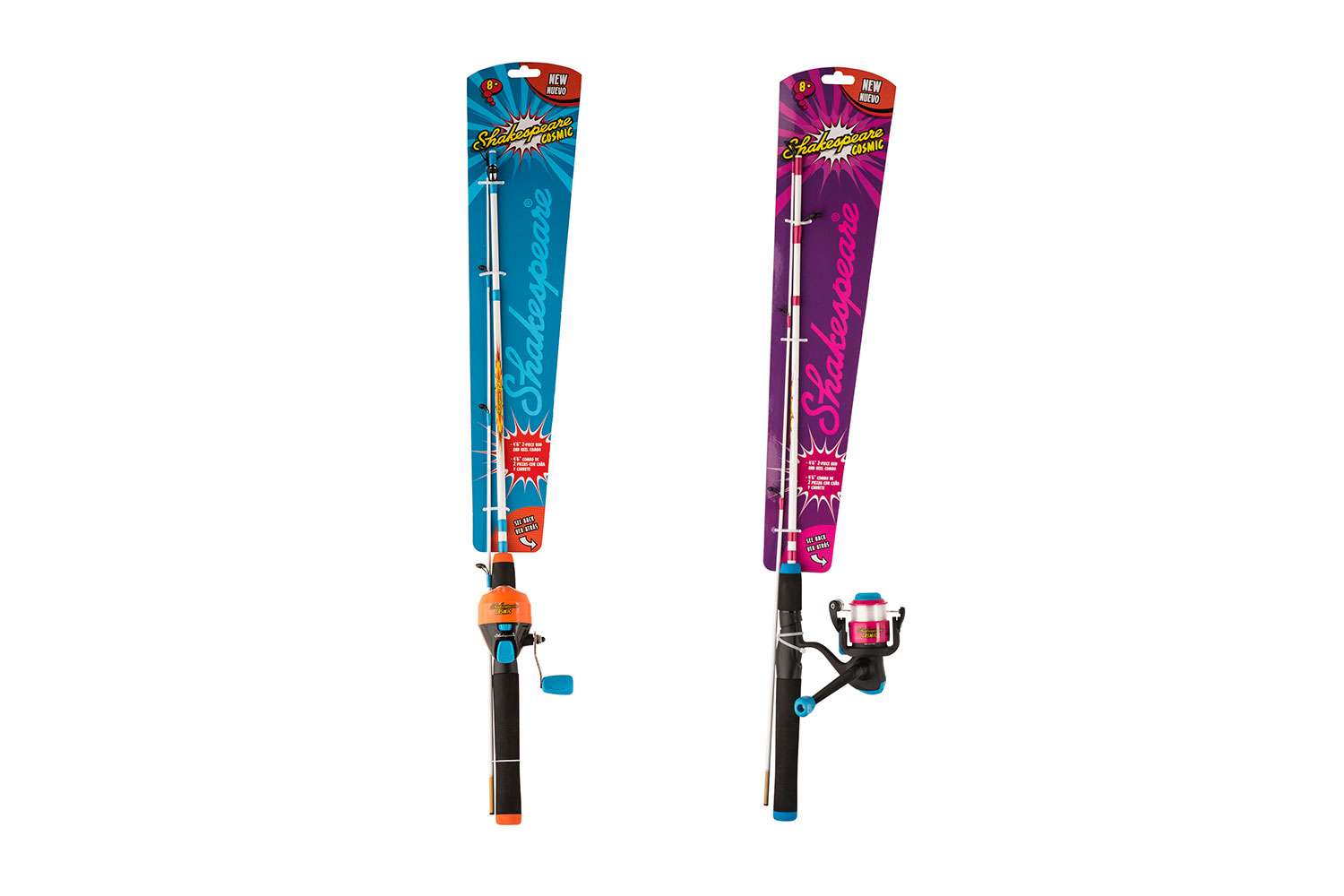<p><b>Shakespeare Cosmic Youth Combos, $14.99</b></p> Specially designed for youth anglers ages eight and up, the new brightly colored Cosmic series Combos from Shakespeare are designed to get young anglers excited about fishing. <br> <a href=