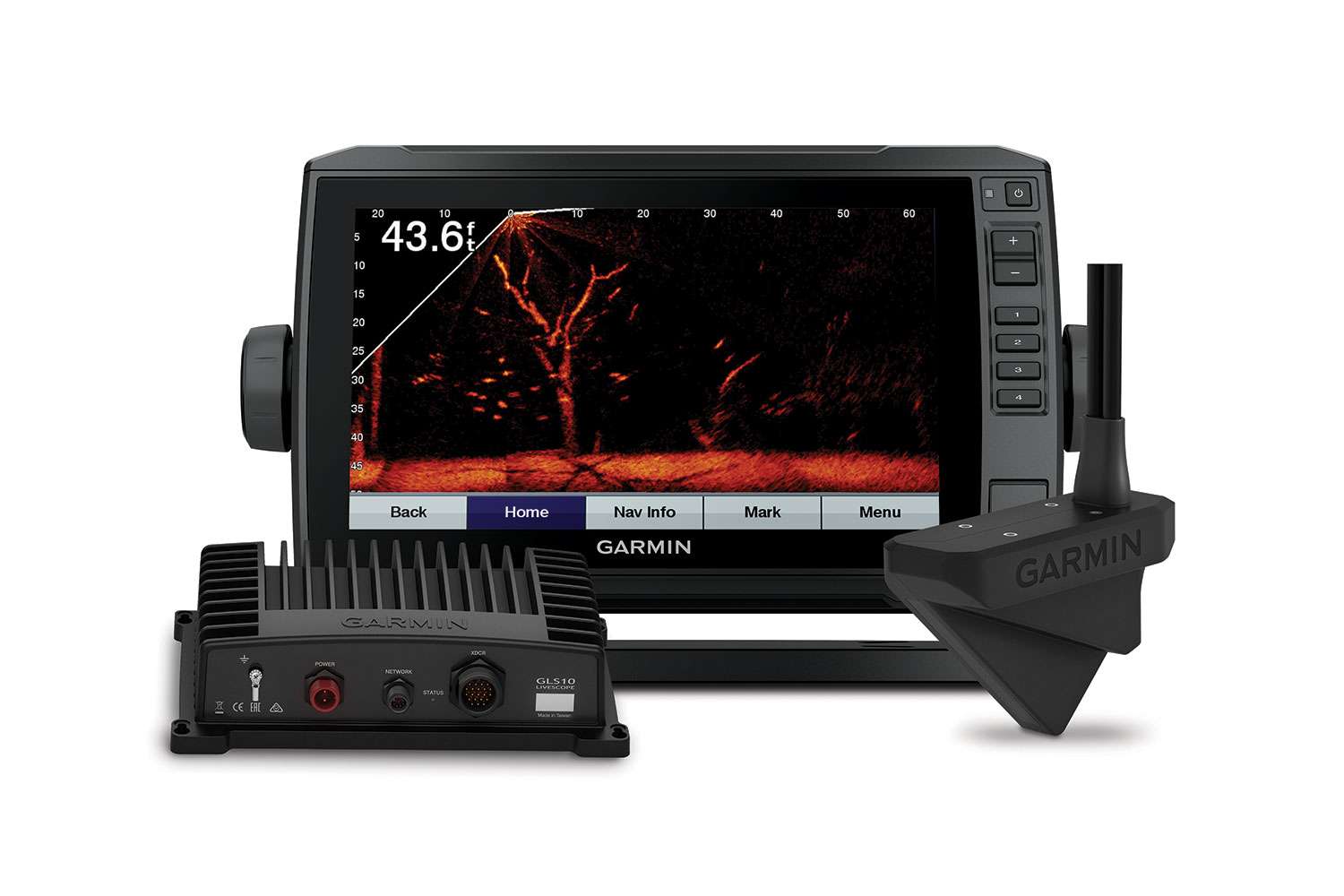 <p><b>Garmin Panopotix LiveScope, $1,499.99</b></p> Panoptix LiveScope is the first and only live real-time scanning sonar. It gives anglers easy-to-interpret live scanning sonar images of structure, bait and fish swimming below and all around the boat, even when itâs stationary. LiveScope features two modes in one transducer â LiveScope Down and LiveScope Forward â and can easily be adjusted to fit the anglerâs fishing techniques. Simply point the LiveScope transducer down to see directly below the boat, or forward to see around the boat. Either view provides incredibly sharp, real-time scanning sonar images up to 200 feet down or away from the boat, and the view automatically changes on your compatible Garmin chartplotter screen. </p>  LiveScope is also equipped with an attitude heading reference system (AHRS) that constantly adjusts sonar beams to compensate for boat motion, so even in rough conditions, anglers will still see a steady sonar image. The Panoptix LiveScope scanning sonar system includes a compact GLS 10 sonar black box with an LVS32 transducer and a simple plug-and-play Garmin Marine Network connector for easy installation and integration with a compatible Garmin chartplotter. A trolling motor barrel and shaft mounting kit and a transom mounting kit are also included.<br> <a href=