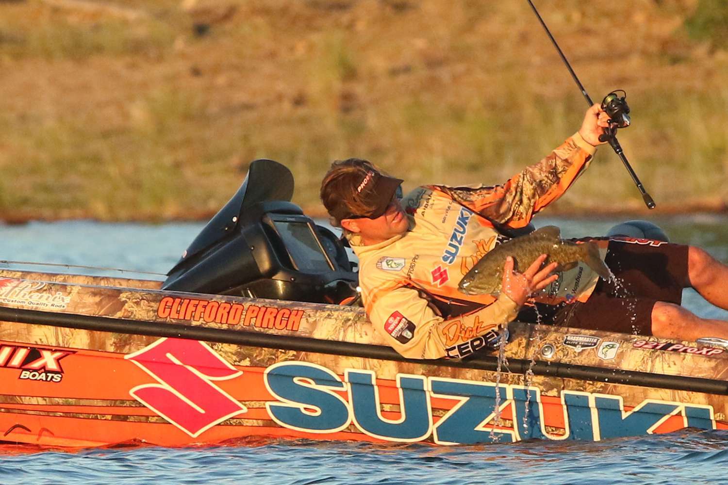 Cliff Pirch at Lake Oahe.