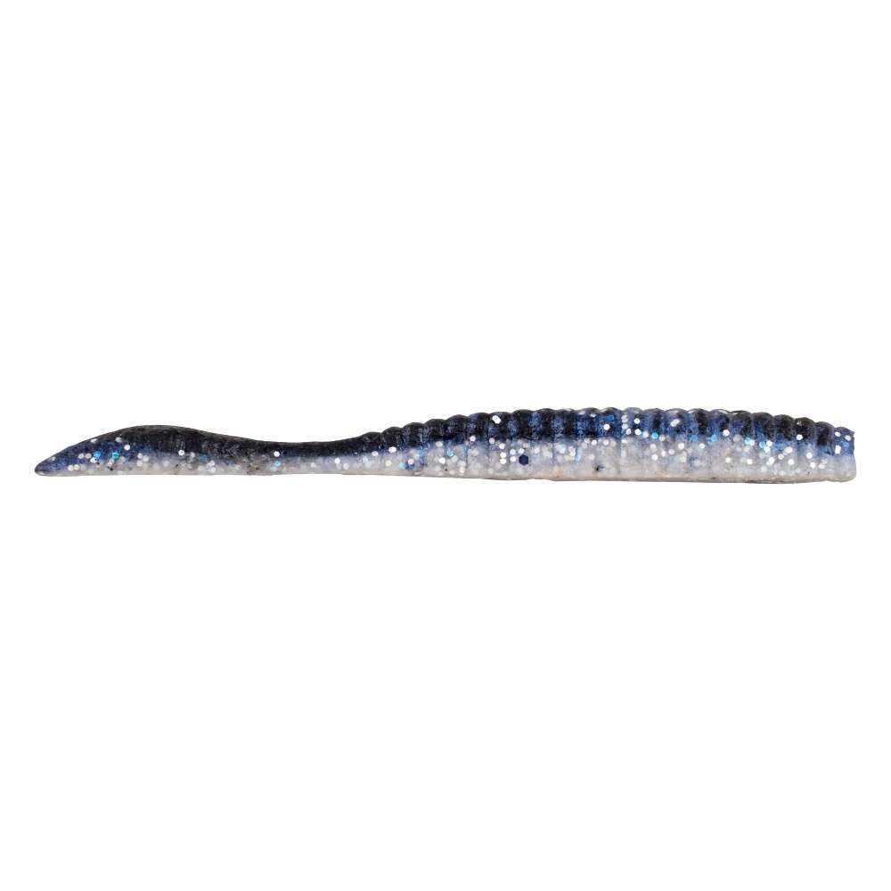 Berkley PowerBait MaxScent Flat Worm<BR>Slender baitfish profile. The Berkley PowerBait MaxScent Flat Worm is a perfect drop shot bait that quivers and wiggles with the smallest movements.  Ribs provide more surface area for PowerBait MaxScent scent and flavor.