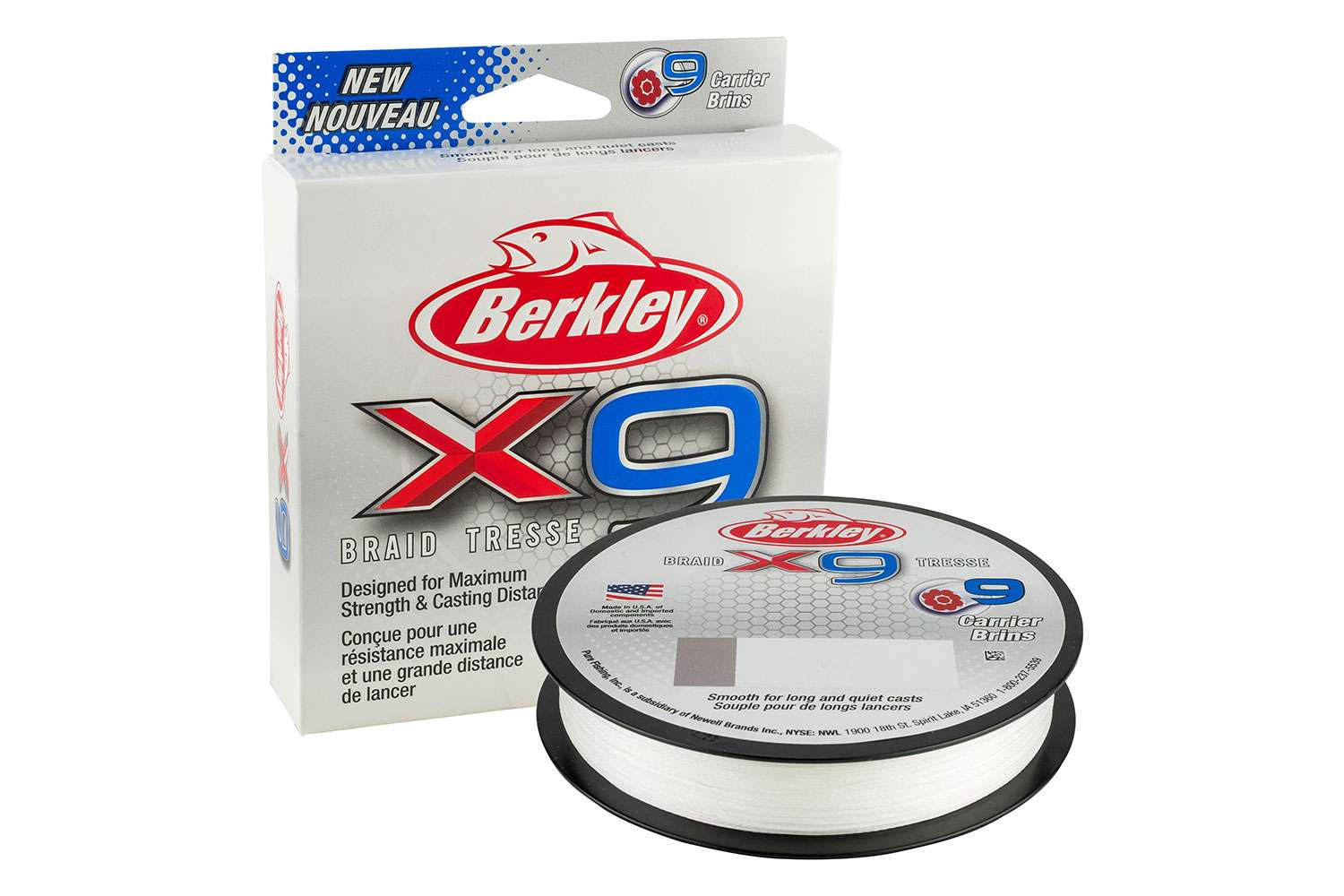 <p><b>Berkley x9 Braid, $13.99-$199.99</b></p> The new Berkley x9 braided line take strength and reliability to the next level by adding another strand, respectively, all while keeping the same diameter as traditional four- and eight-carrier braids. Designed for maximum strength and abrasion resistance, Berkley x9 braided line is designed for maximum strength and casting distance so anglers can make long, quiet casts in open water <br> <a href=