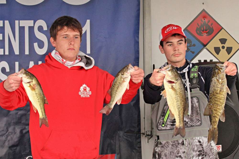 High School second place went to Claiborne County's Luke Houston and Eric King. 