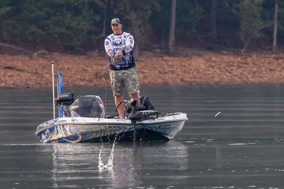 Jake Whitaker, Angler of the Year Championship on Lake Chatuge
