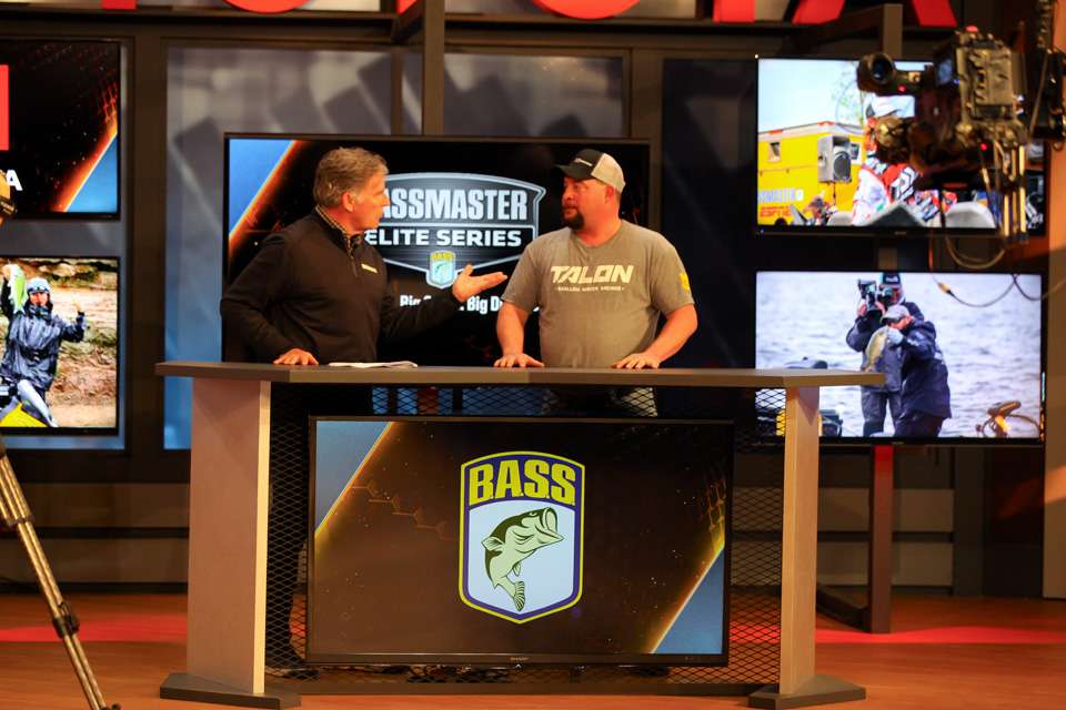 Next, itâs Tommy Sandersâ turn to interview Hightower for a Livewell segment to preview the Fort Gibson Lake tournament in Oklahoma.