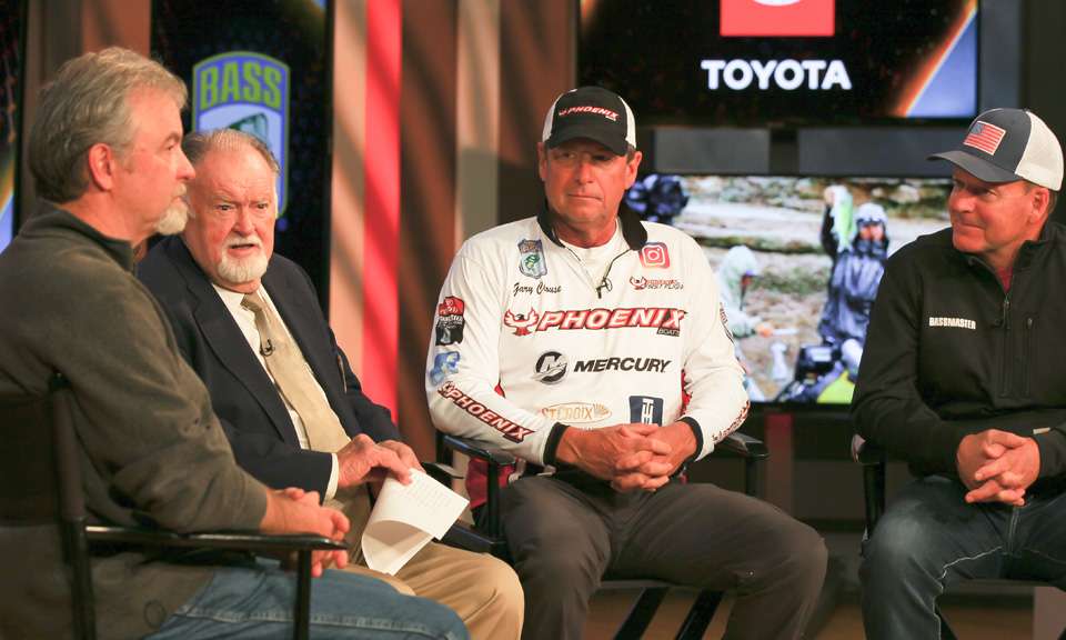 Steve Bowman, the new Angler Relations Manager at B.A.S.S., conducted a video forum with Cobb, Clouse and Hite.
