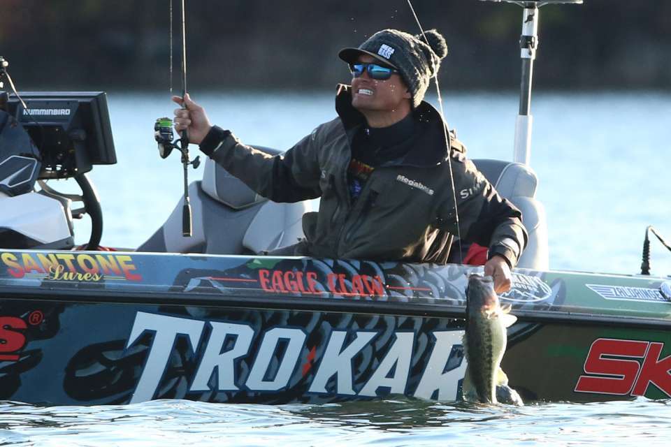A second week of big bass, weighed on the biggest stage of them all and making dreams come true. This time the prized catch was fat spotted bass at the Toyota Bassmaster Elite at Lake Lanier. 
<p>
<em>All captions: Craig Lamb</em>
