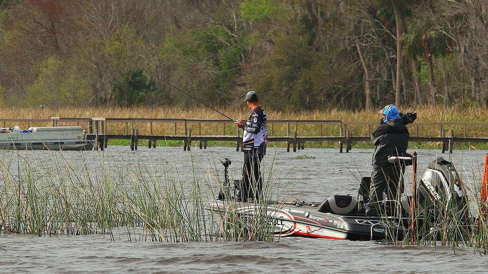 Check out a piece of Cory Johnston's Day 3 at the Power-Pole Bassmaster Elite at St. Johns River. 