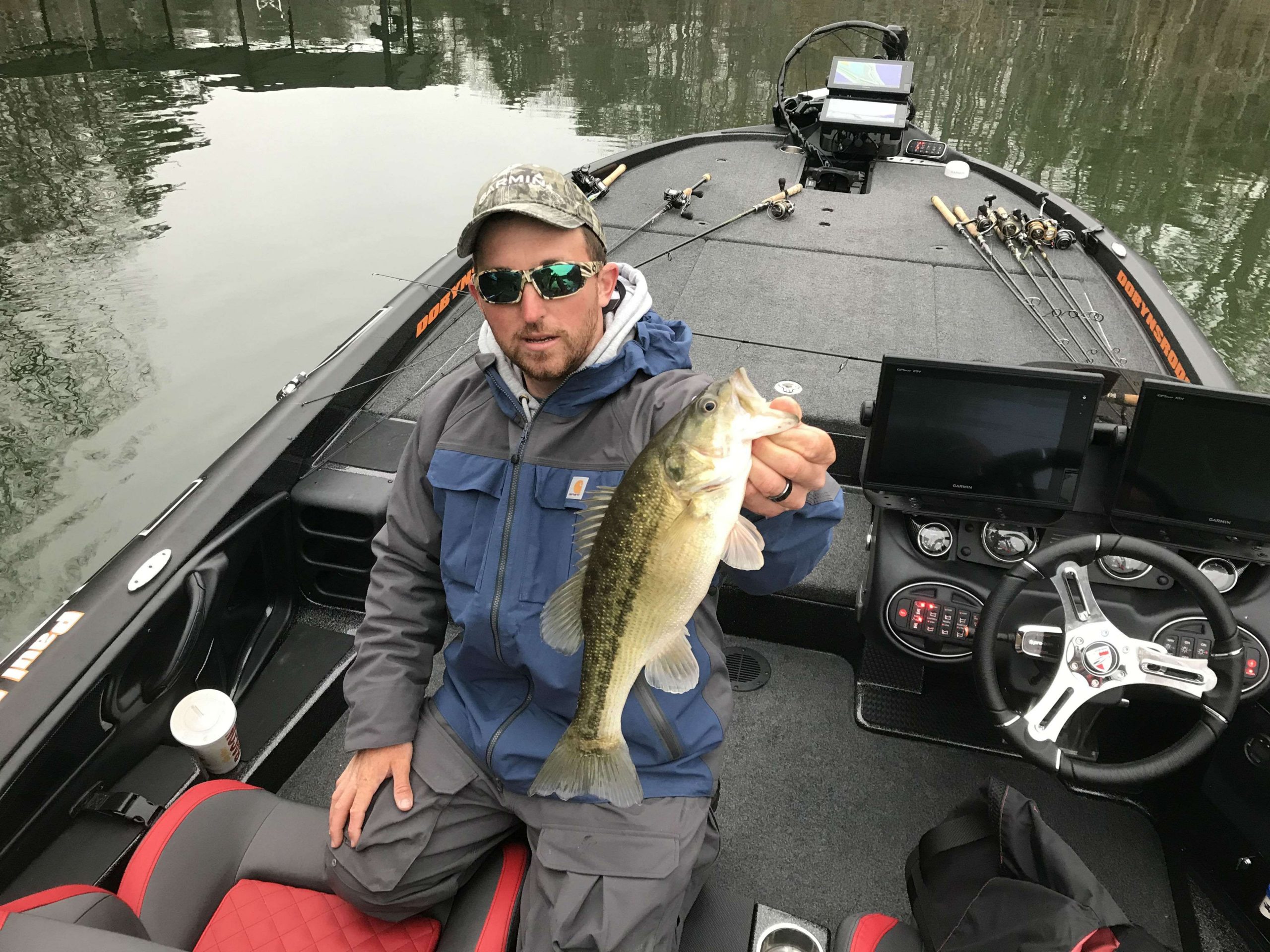 Two in the boat for Paul Mueller. 