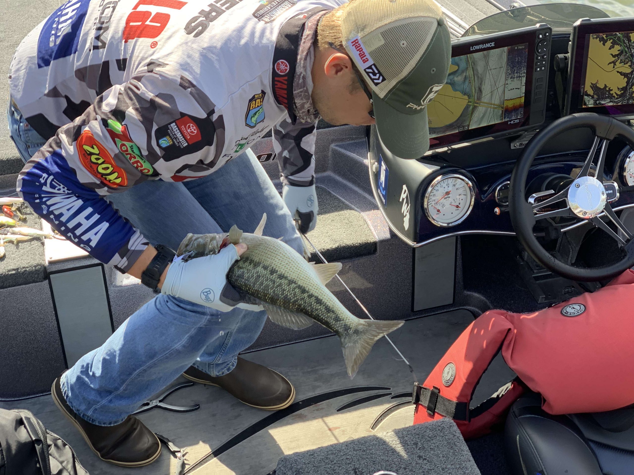 Bite is heating up with this wind and Patrick Walters is culling like crazy.