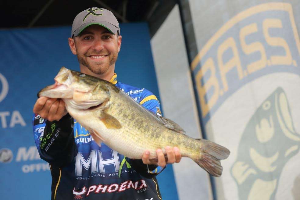Behind this 9-3 bruiser, Brandon Lester led on Day 1 in that 2016 event with 23-13. He found the bedding fish in practice and alerted family to be on the watch for some quick work. He came through by landing it on his fourth cast.