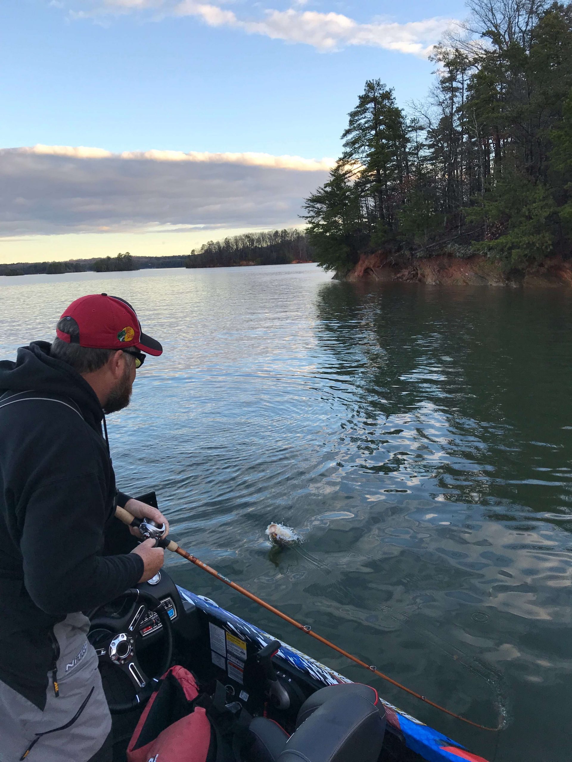 Brian Snowden first fish 