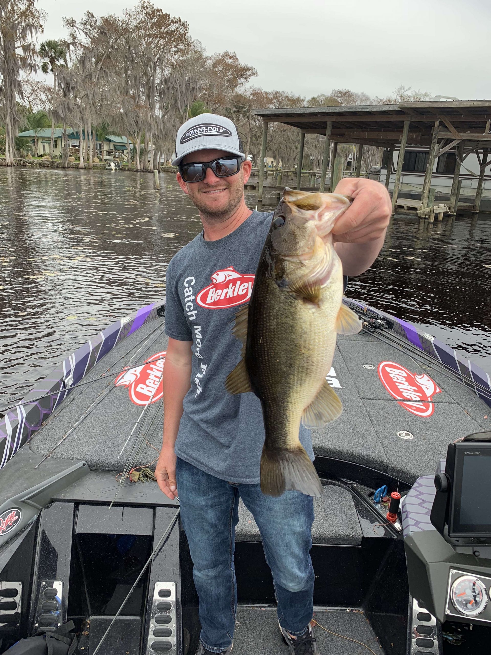 Shane Lehew continues to cull his way up to a big bag.