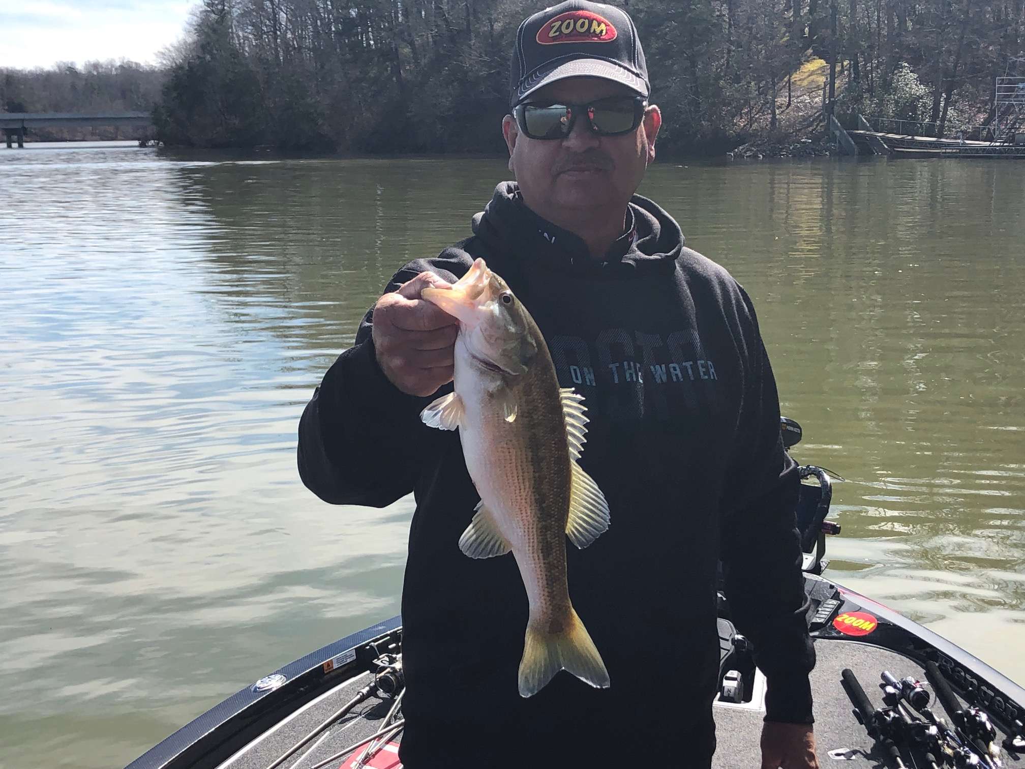 Todd Auten's Ranger Livewell is close to holding a limit and then it will be time to upgrade. 