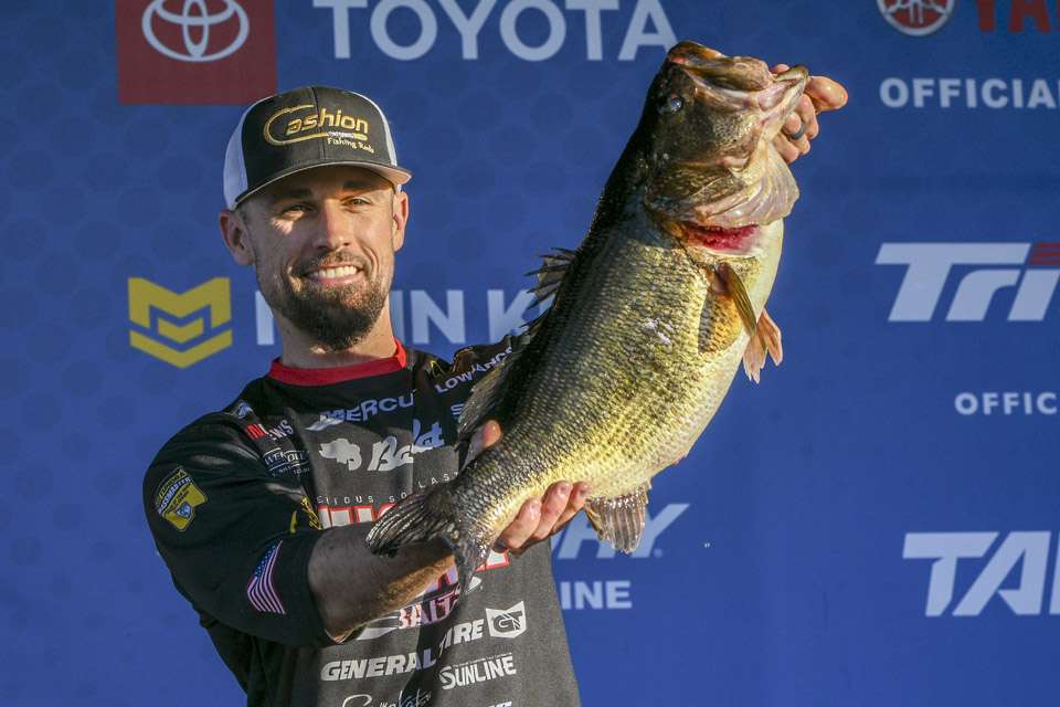 John Crews' Day 1 fish that weighed 11-2 took home the Phoenix Boats Big Bass award for the event.