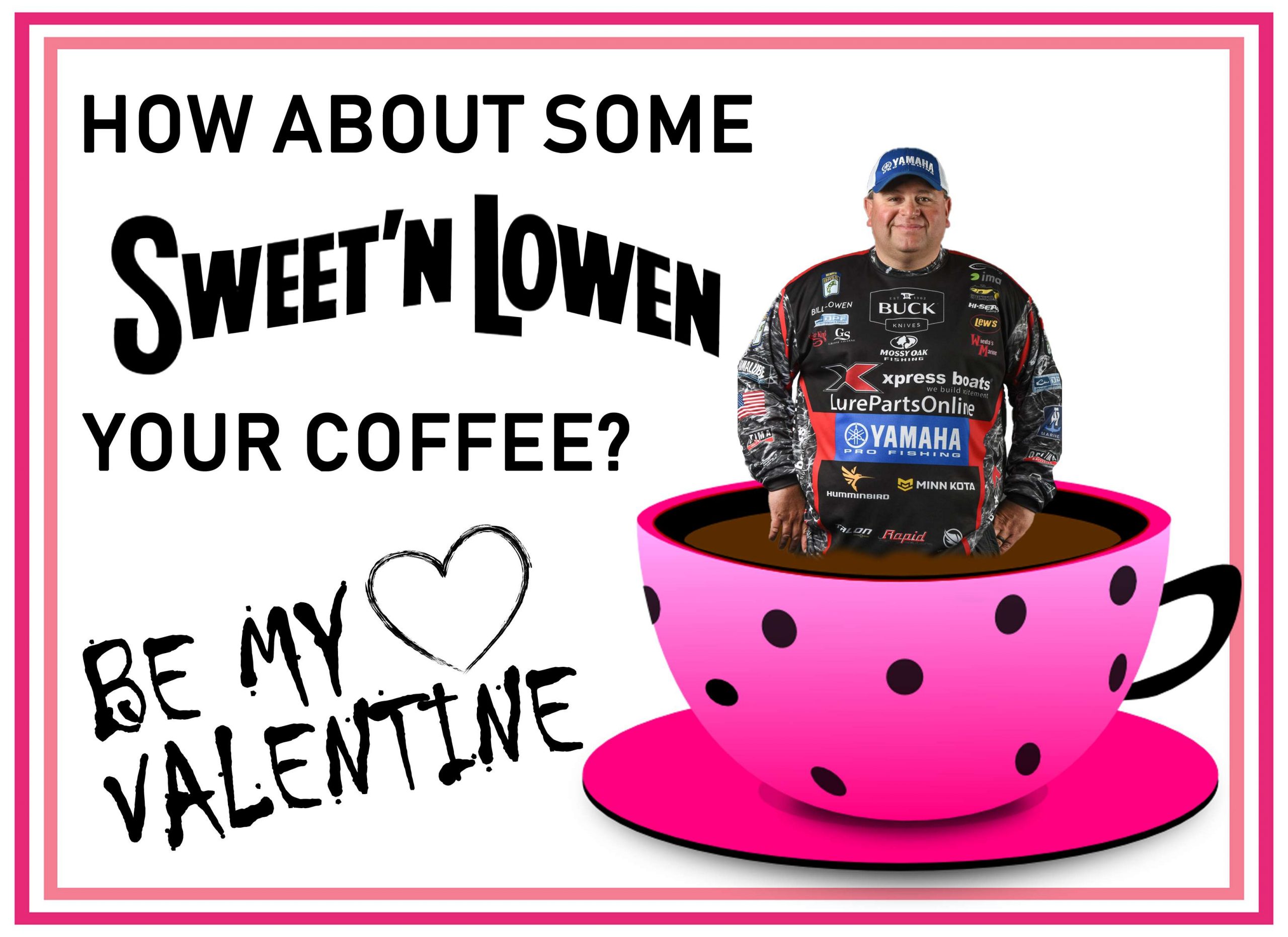 Happy Valentines Day from your favorite Bassmaster Elites!
<br><br> First up, Bill Lowen