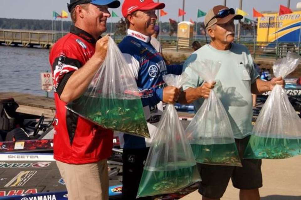 Millions upon millions of Florida bass have been released into Toledo Bend Reservoir over the years, producing a fishery that regularly produces double-digit bass. Much of the stocking effort has been driven by bass anglers who helped distribute the fast-growing largemouth across the lake. 