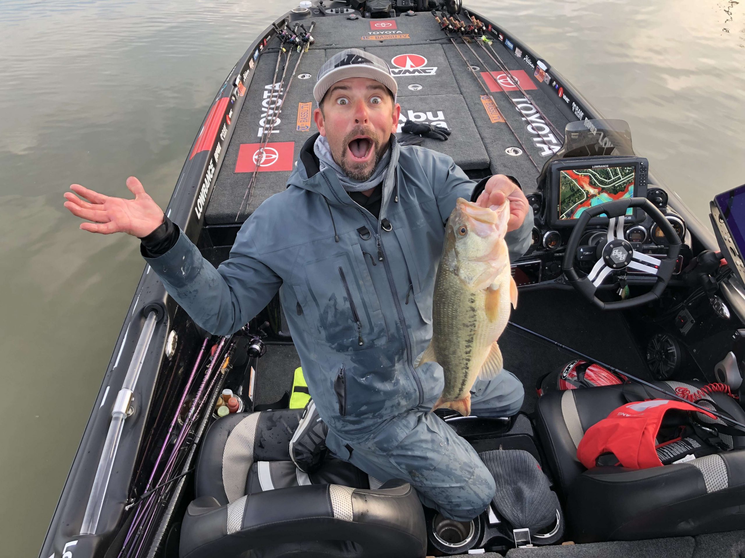 Iaconelli first fish is a good one.  Needless to say heâs fired up.