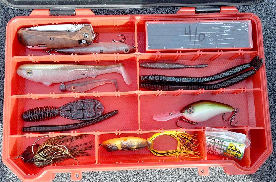The Benchmade knife completes Mullinsâ beginnerâs tacklebox.