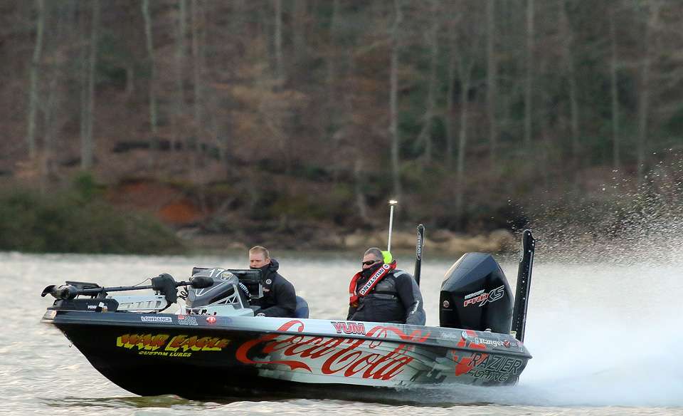 Get an early look at DeFoe and KVD in action on the first morning of the 2019 GEICO Bassmaster Classic on the Tennessee River!