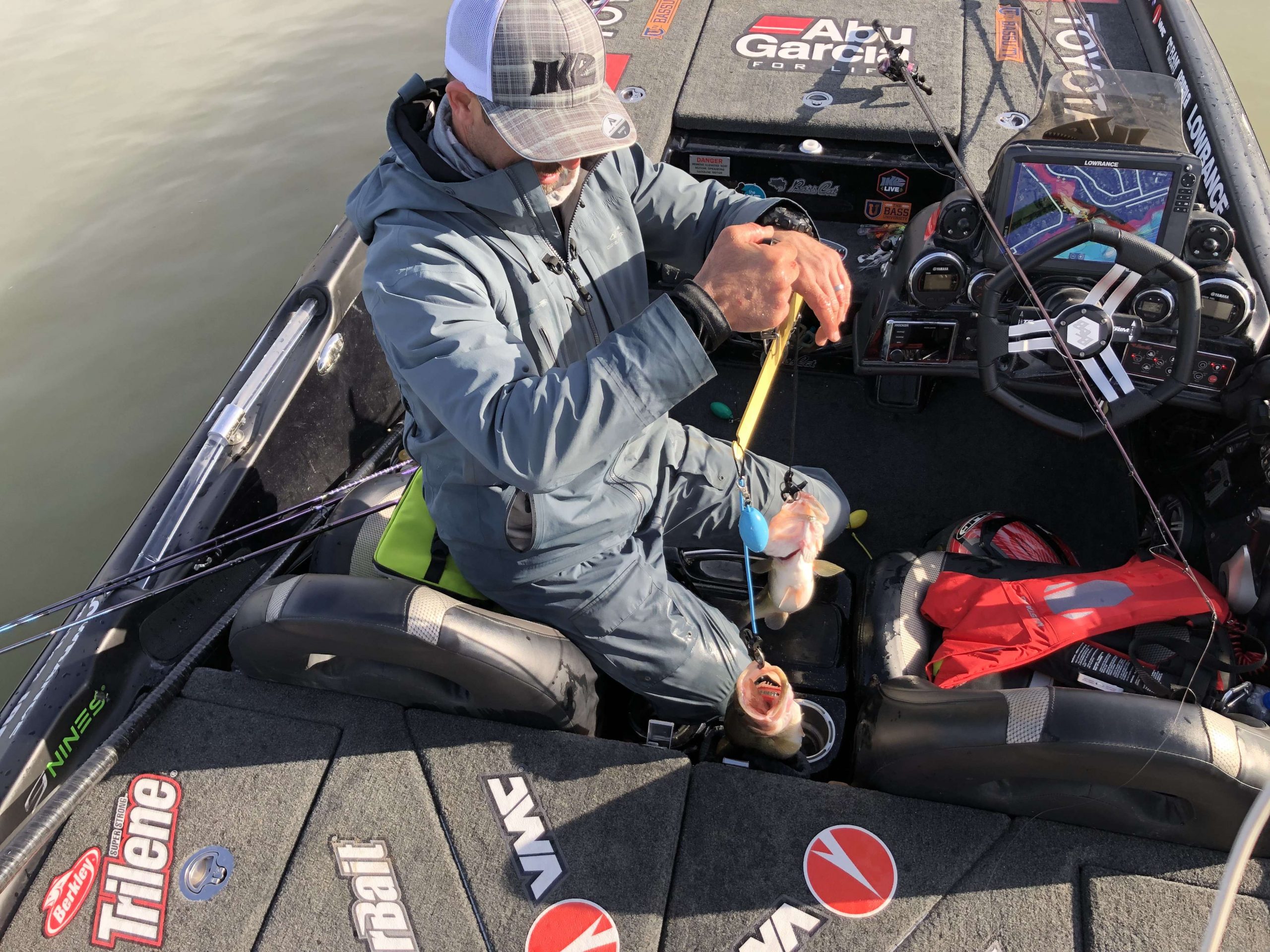 Ike has changed angles and has seemed to get some more bites them up again.