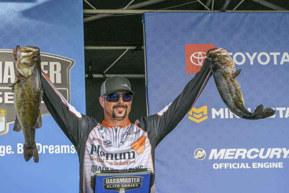 <b>Brad Whatley (75-1)</b><br>
Bivins, Texas<br>
After a stellar 2018 season that saw him earn checks in four of the five Bassmaster Opens he fished, Whatley is off to an excellent start on the 2019 Bassmaster Elite Series. He finished 27th in the season-opener at St. Johns River and 21st at Lake Lanier.
