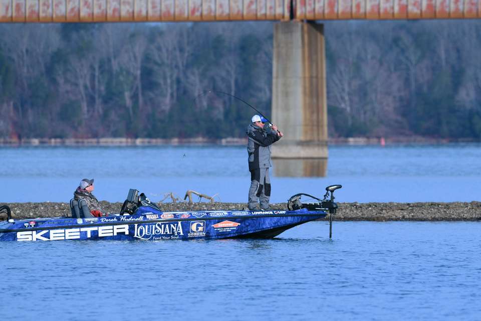 See the Classic anglers at practice before the real deal starts on Friday! 