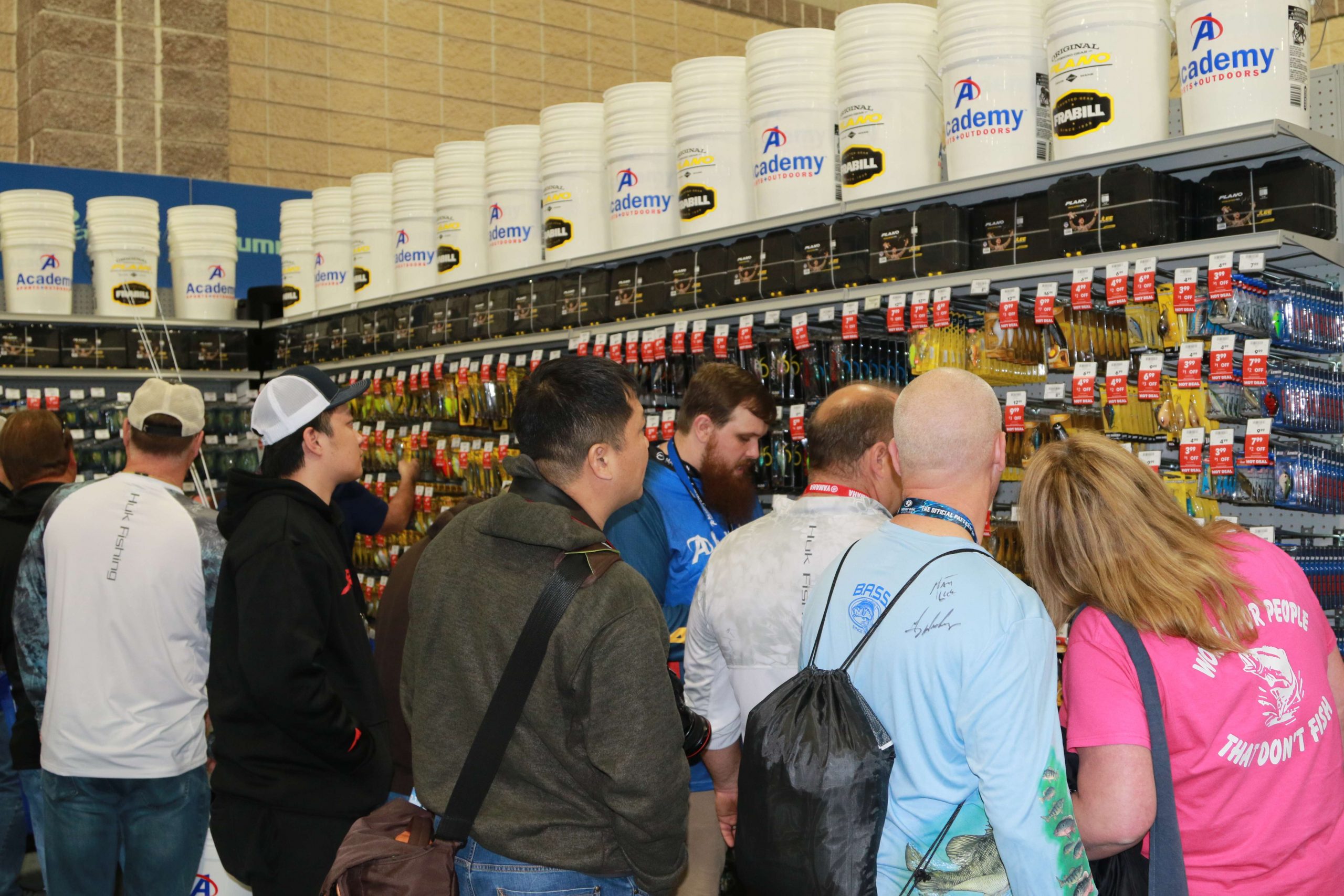 You can never have too much fishing tackle and Academy Sports & Outdoors made sure Expo visitors had plenty of options.