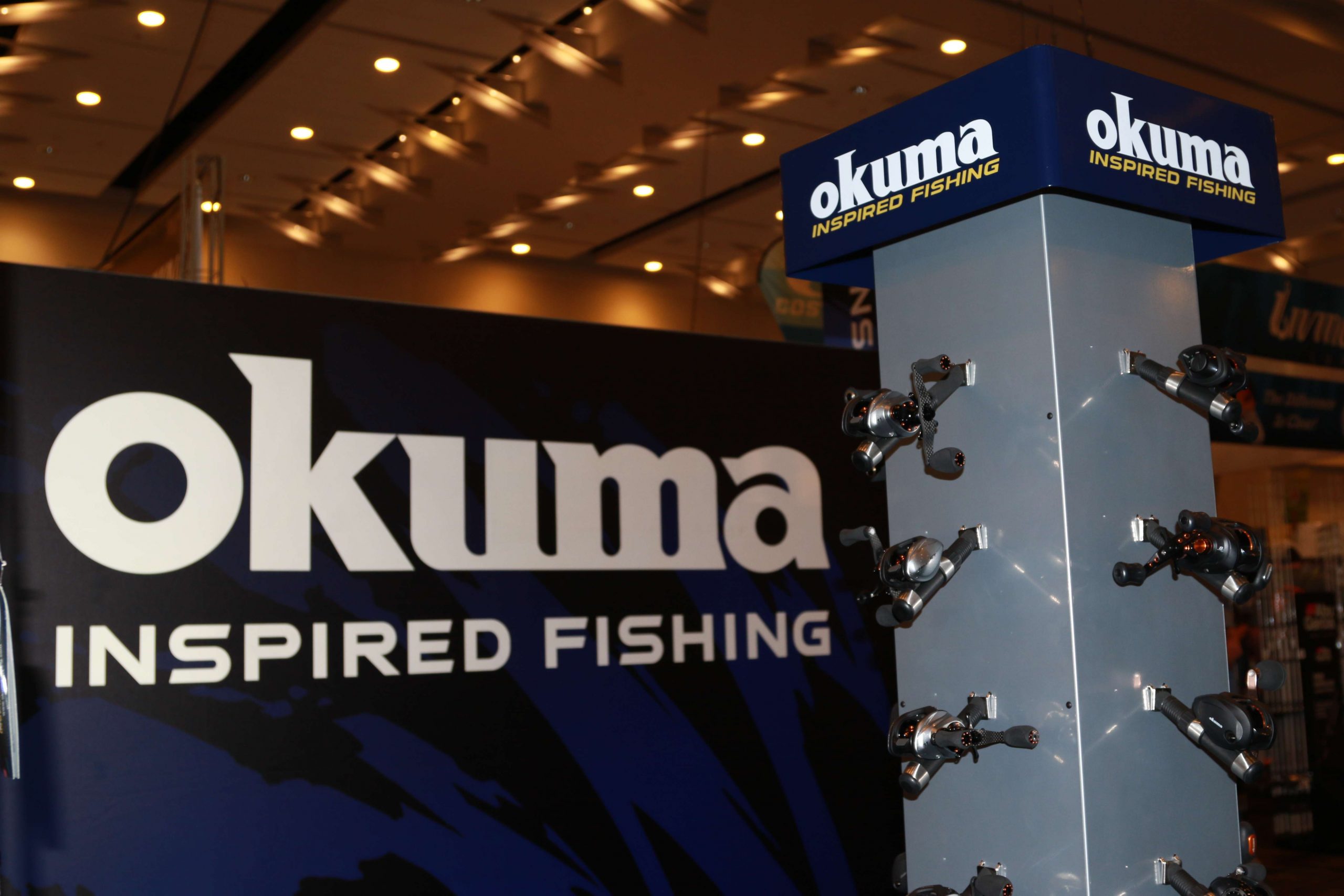 Okuma inspired Expo visitors with its reel lineup.