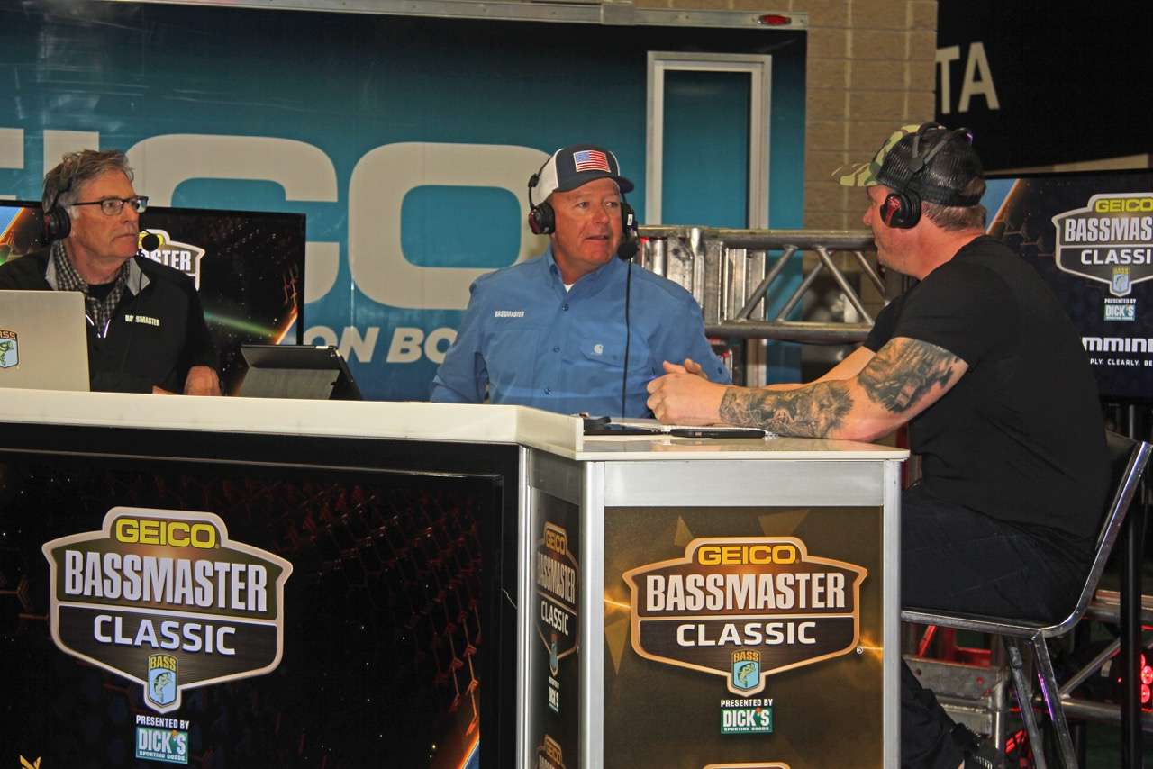 Dakota was a special guest on Bassmaster Live.