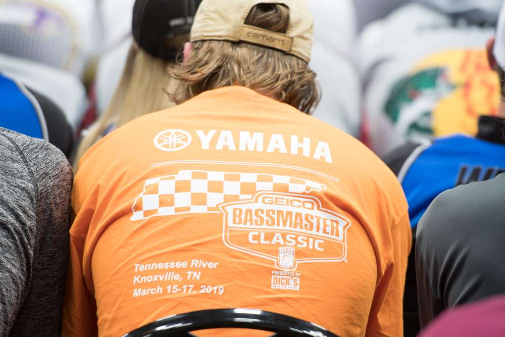 This angler spent some time in Knoxville at the Classic last week. 