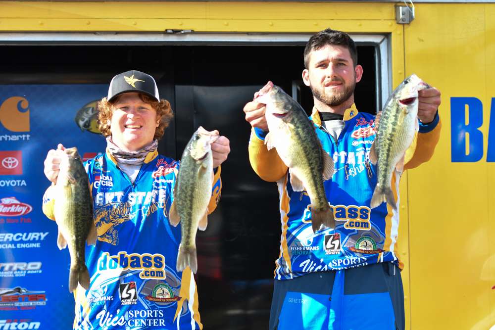 Zachary Asher and Jacob Licman of Kent State (26th, 13-2)  
