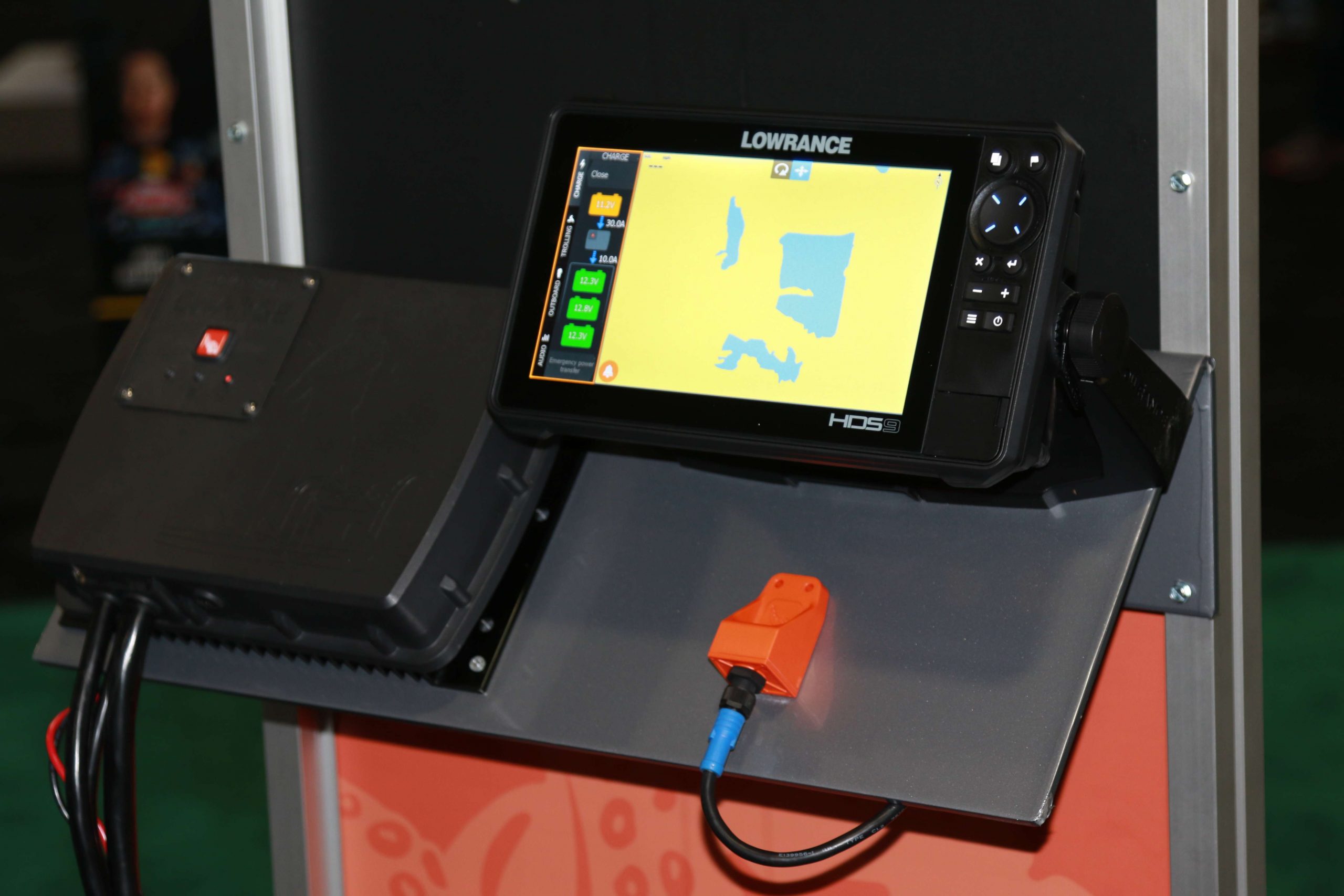 The new Power-Pole Gateway provides a wireless connection through which anglers can operate their various boat control elements.