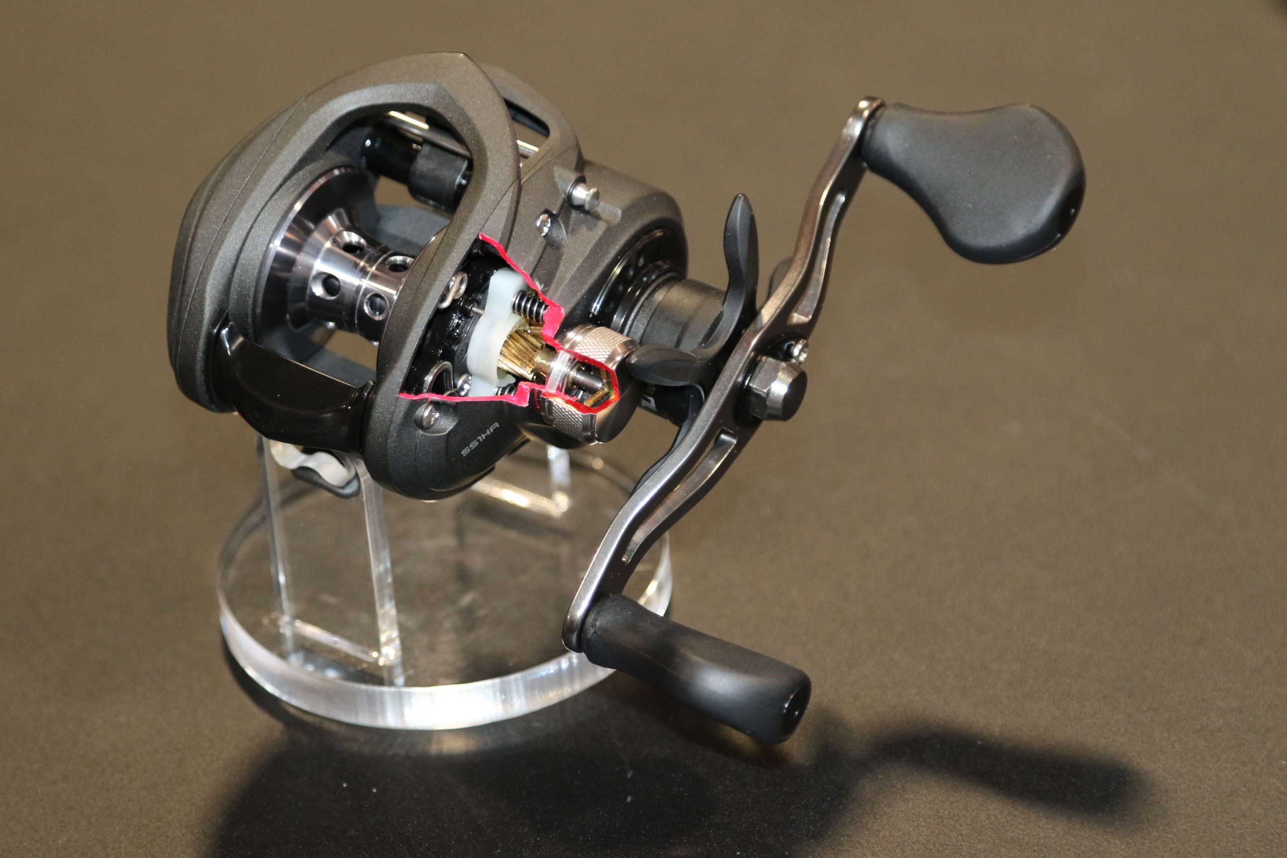 The new Lewâs P2 Super Pinion design is available in the Tournament Pro and Speed Spool SS reels.