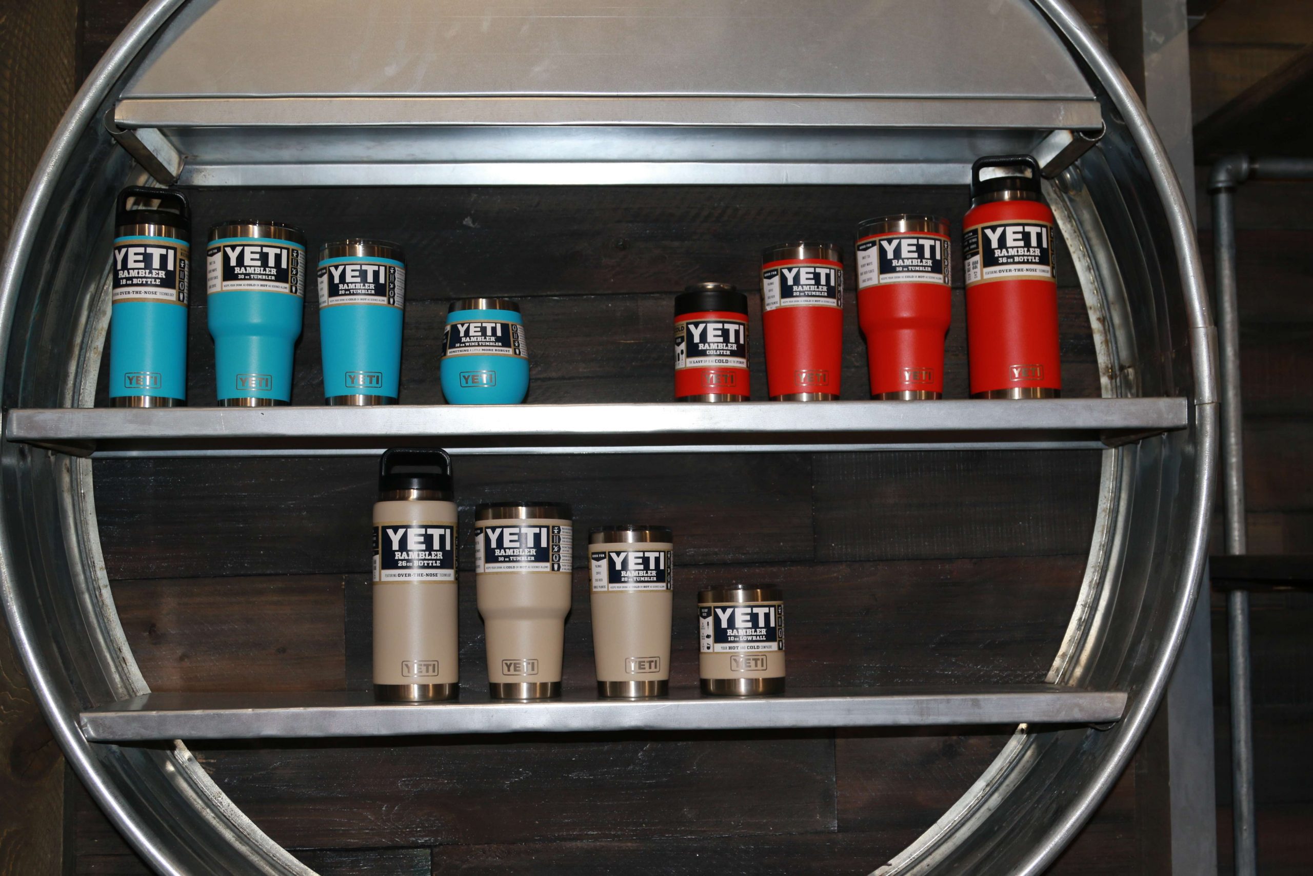Check out those sweet new colors for the YETI Ramblers.