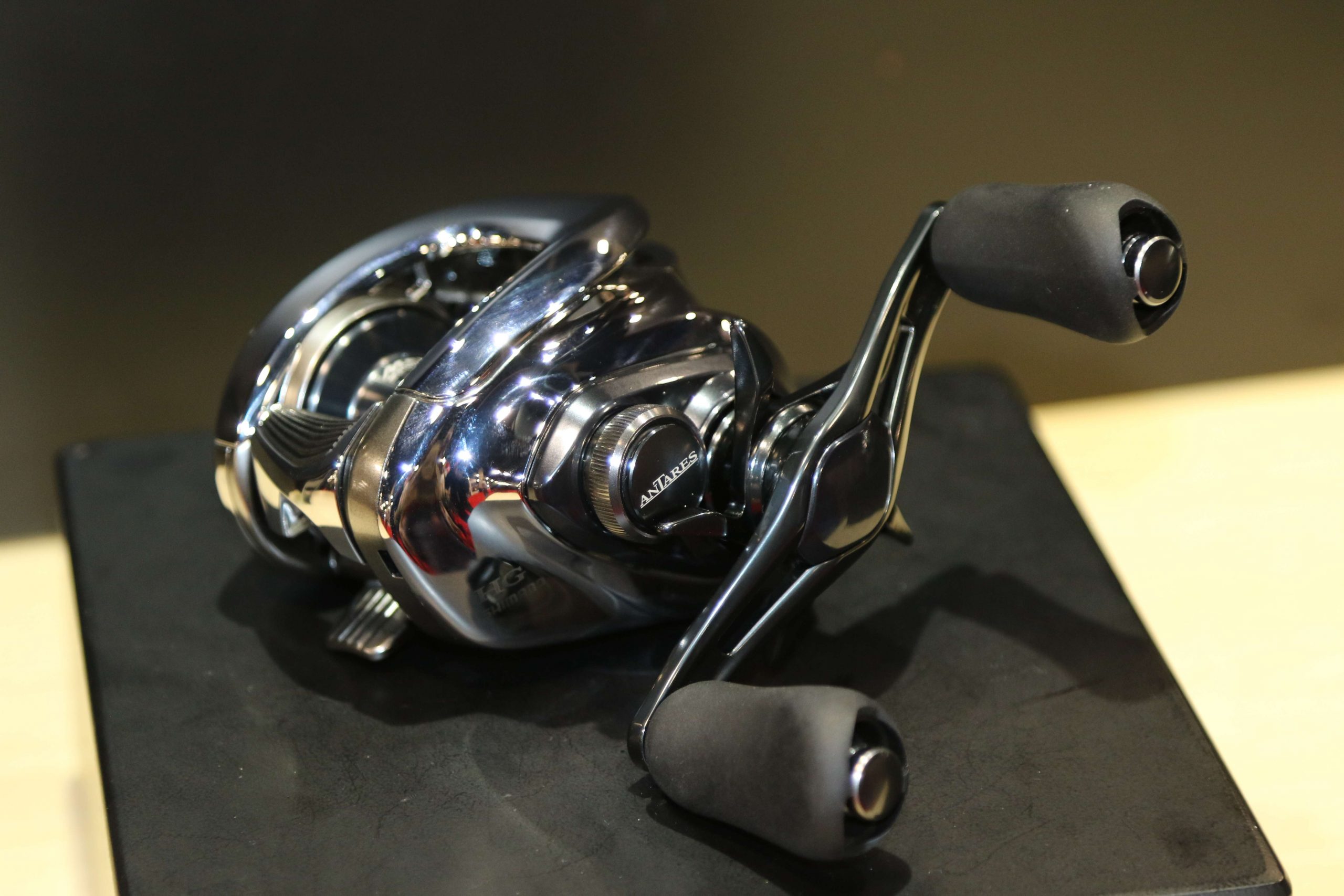 New from Shimano is the lighter Antares baitcaster in a 70 size.