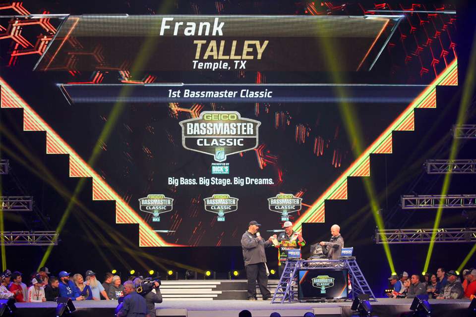 Frank Talley, 26th, 19-14