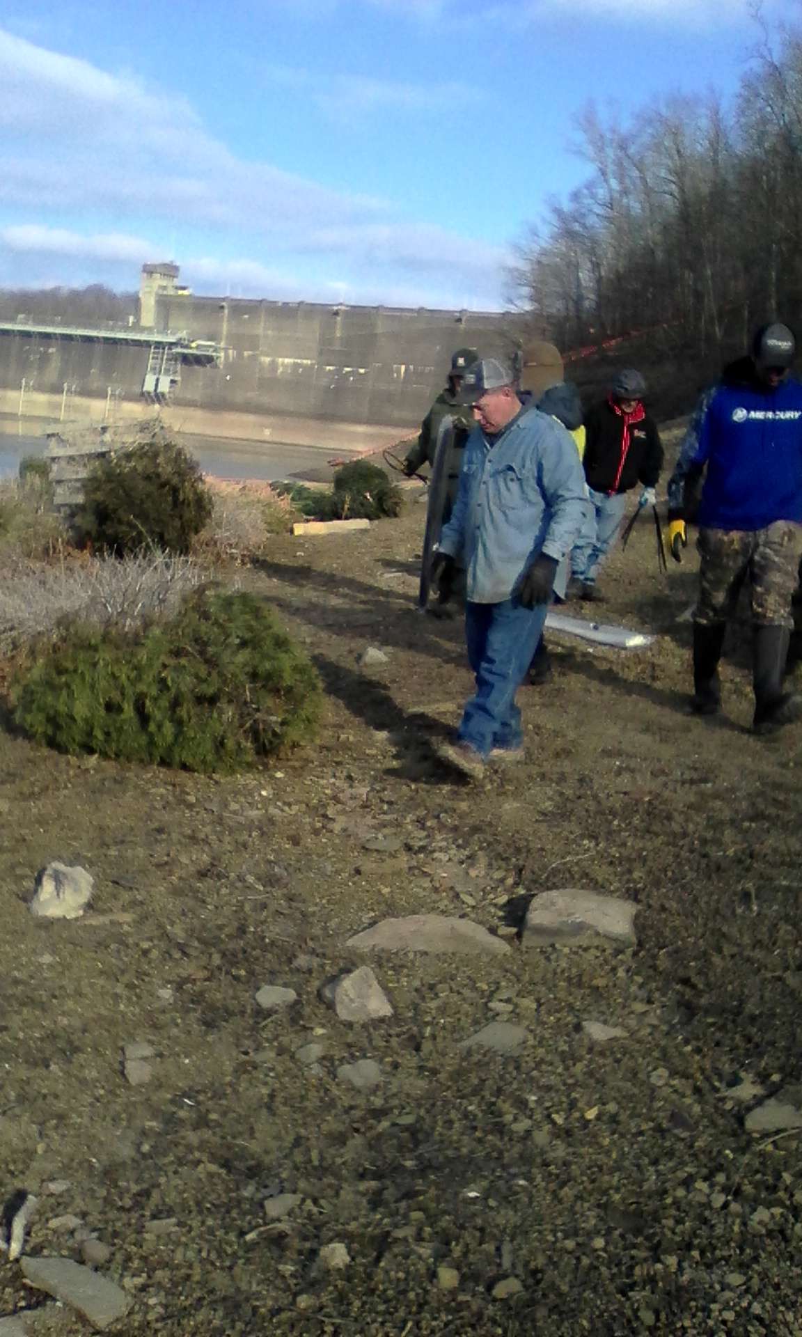 According to Jerod Harman, West Virginia conservation director, B.A.S.S. Nation of West Virginia volunteers assisted the U.S. Army Corps of Engineers at Tygart Lake near Grafton, W.V., on Saturday, Feb. 16, 2019.
