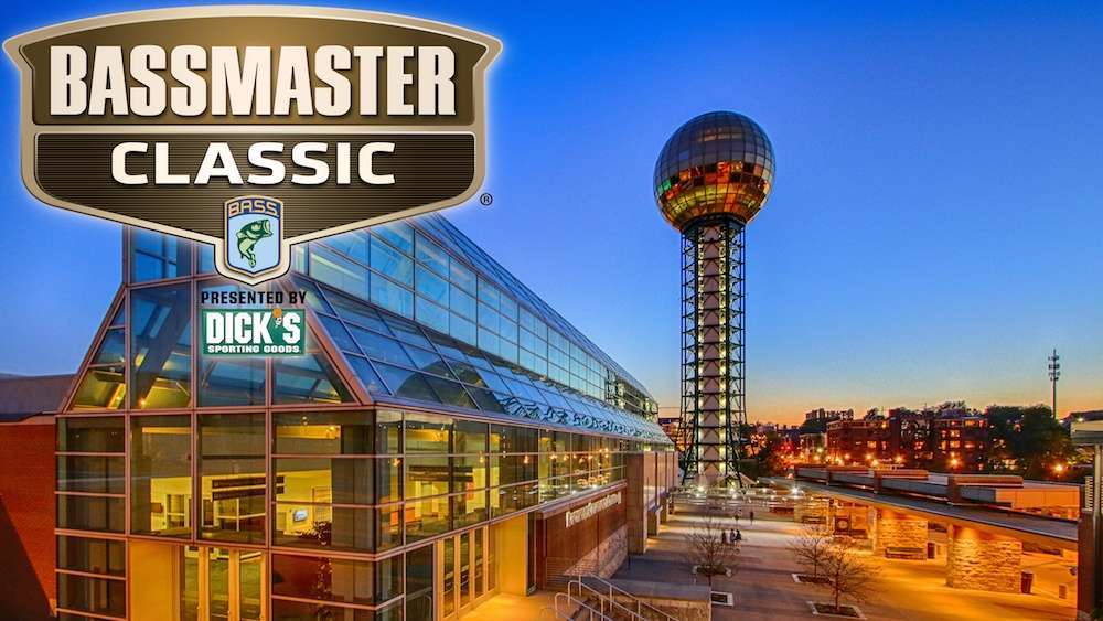 March is reserved for the Bassmaster Classic presented by DICKâS Sporting Goods. This year it will be held from 15-17 on the Tennessee River out of Knoxville, Tenn. The Classic weigh-ins will be held in Thompson-Boling Arena where the University of Tennessee basketball teams play, and the DICKâS Sporting Goods Classic Expo will be less than a mile down the road in Knoxville Convention Center.
