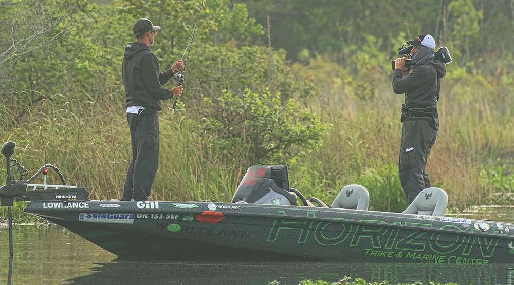 After 3 days of competition, Luke Palmer is still pushing to stay in the cut and to fish on Championship Sunday. Follow along to see how he did. 