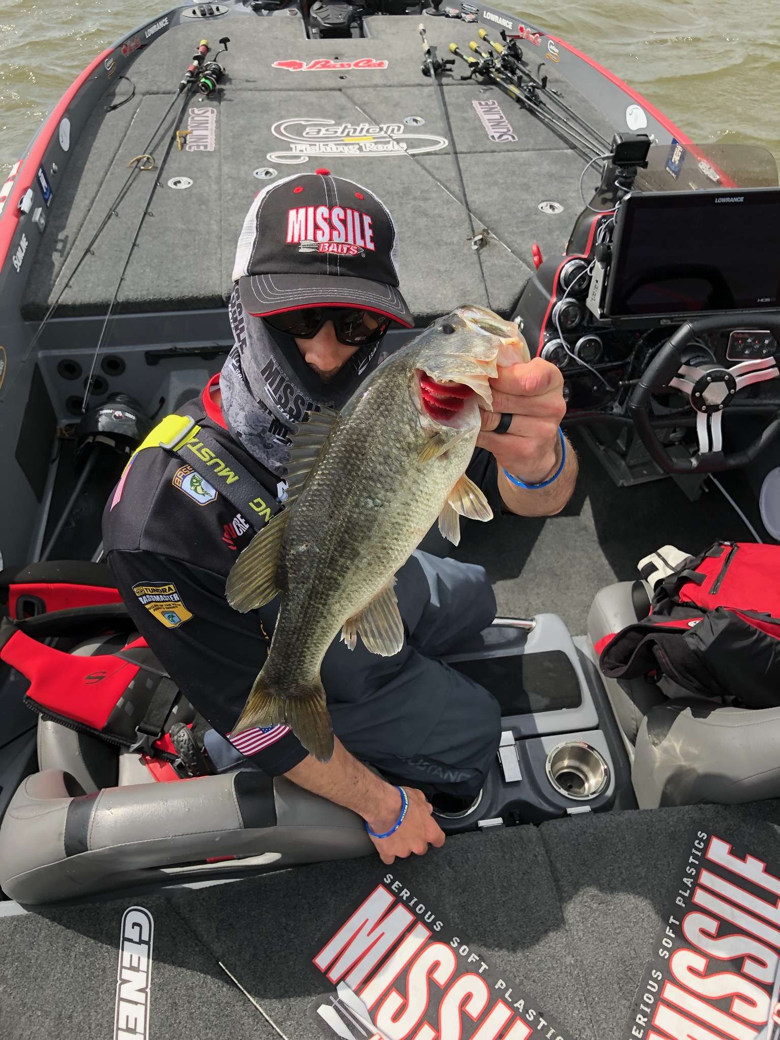 John Crews culls a small one with this nice 2 pounder!