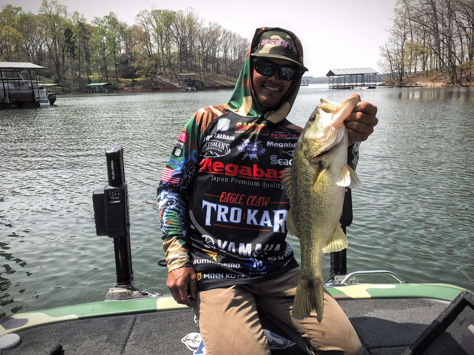 Things are starting to gain momentum for Chris Zaldain...2 1/2 and 3-pounder in two casts...not giant upgrades, but needed weight on the upturn.