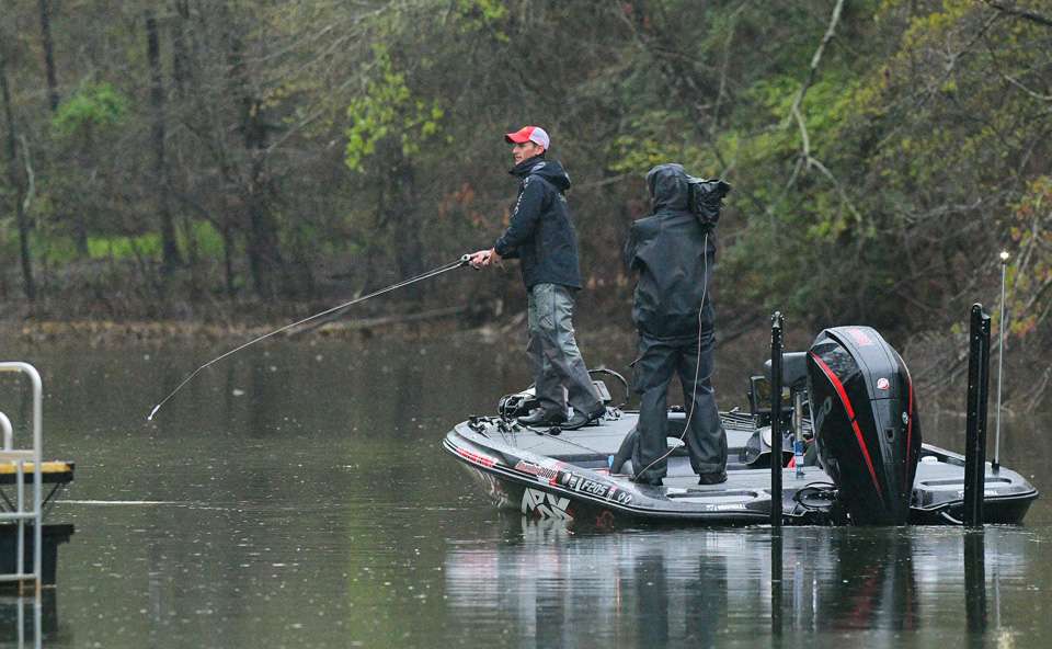Go on the water with Day 1 leader Brandon Cobb as he tries to maintain his lead Day 2 of the 2019 Bassmaster Elite at Lake Hartwell!