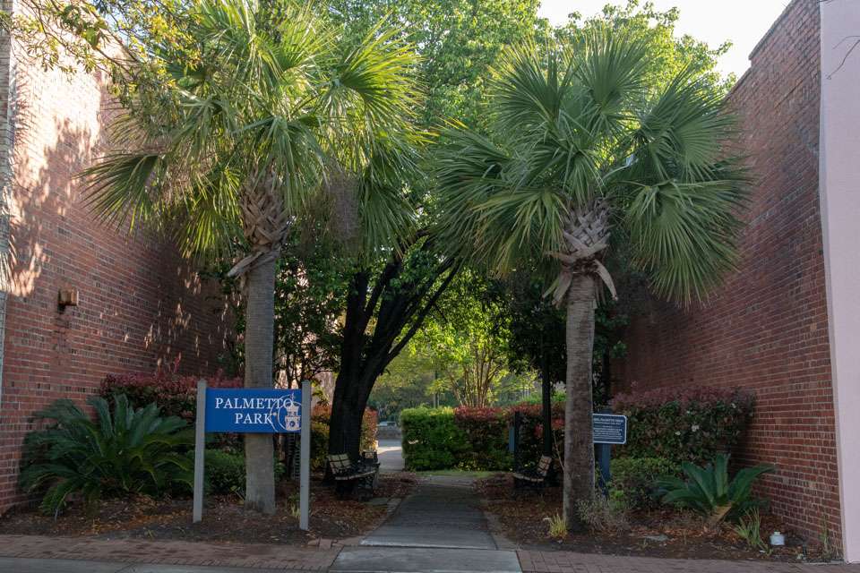 Georgetown is peppered with small, intimate parks. The Palmetto Park gives homage to the state tree.