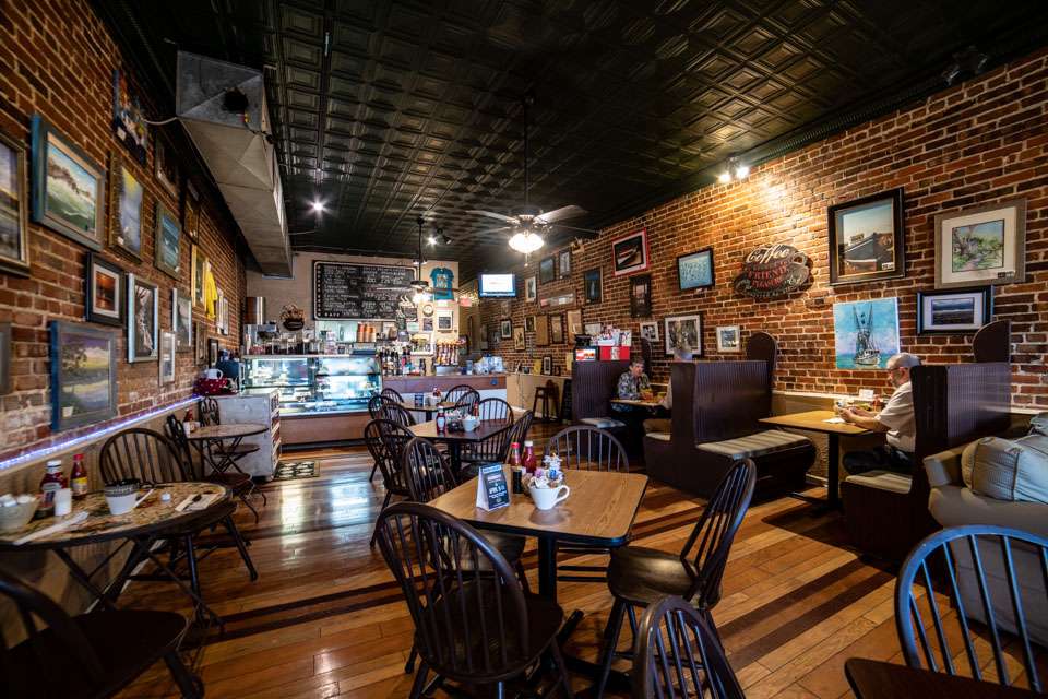 The cafes, restaurants and shops of Georgetown are housed in historic buildings, which are beautiful inside and out. The Coffee Break Cafe is a wonderful example of the interior of these beautiful buildings.
