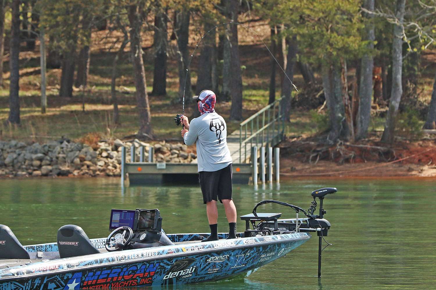 Tyler Rivet had a great Day 1 at the 2019 Bassmaster Elite at Lake Hartwell, check out a few of his big catches late in the day to position him near the top of the leaderboard.