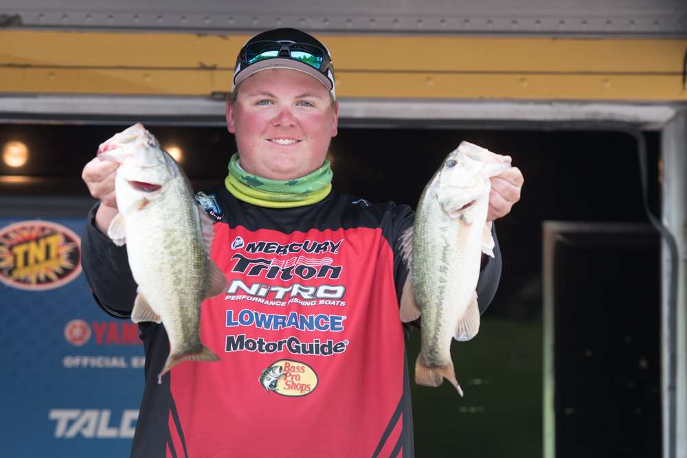 Tyler Cory - WI - 79th - 11-9 -- Co Angler - Bassmaster HS All American 